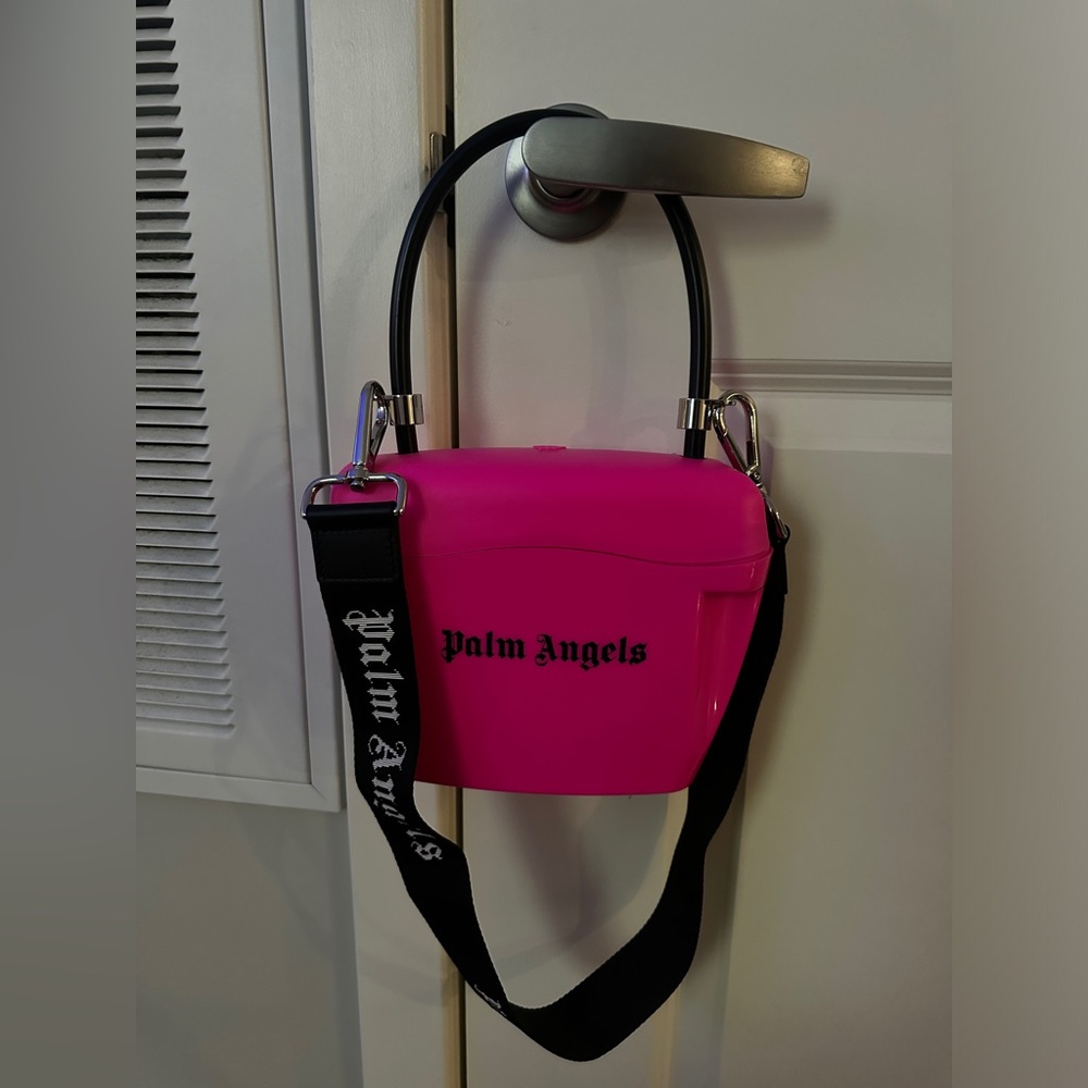 Palm angels Pink bucket bag
